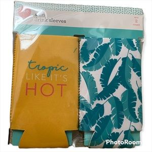 FREE IN BUNDLE! Two Slim Can Coozies